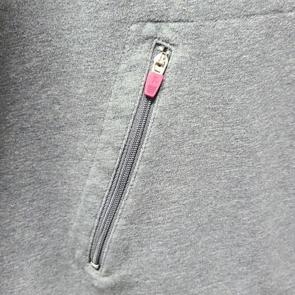 Danskin Now womens light weight gray hoodie medium - Picture 2 of 7